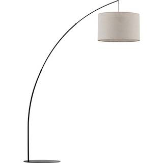 Gulvlampe Moby Nature med tekstilskærm