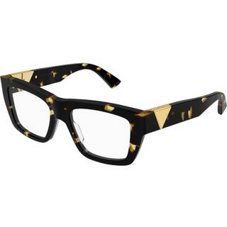 Bottega Veneta BV1180O 002 52 Briller Kvinder Tortoiseshell - Black Gold Tortoise - 52mm