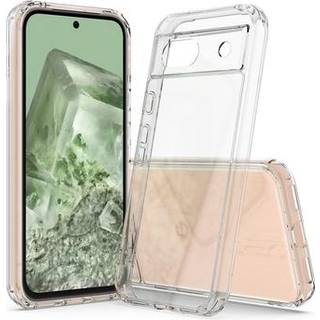 Google Pixel 8a Ridsefast Hybrid Cover - Gennemsigtig