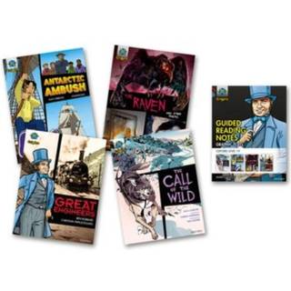 Project X Origins Graphic Texts: Dark Red+ Book Band, Oxford Level 19: Mixed Pack of 4