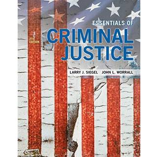 Essentials of Criminal Justice