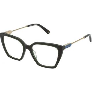 Nina Ricci Kvinde VNR372 0D80 Optiske stel Acetat Grøn Firkantet