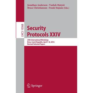 Security Protocols XXIV