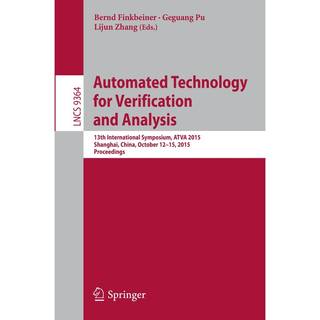 Automated Technology for Verification and Analysis