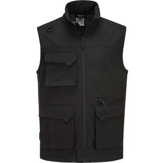 WX3 softshellvest (3 lag) - Sort (Størrelse: XXL)