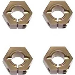 Tekno RC 1654X 12 mm aluminium hex -adaptere til M6 Drive Shafts 4