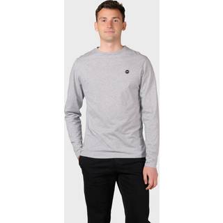 Klitmøller Collective - Linus LS tee - Grey melange - XL