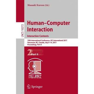 Human-Computer Interaction. Interaction Contexts