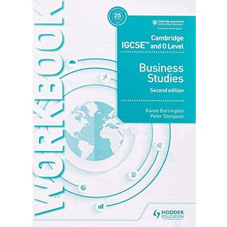 Cambridge IGCSE and O Level Business Studies Workbook 2nd edition