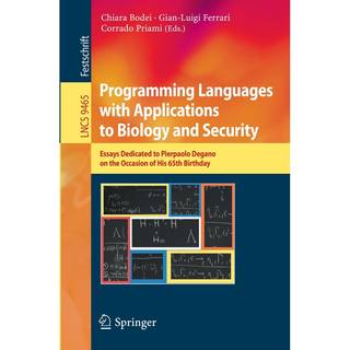 Programming Languages with Applications to Biology and Security (4, 2015) |