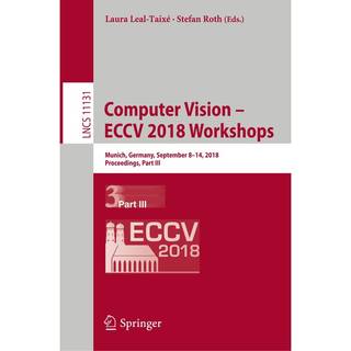 Computer Vision – ECCV 2018 Workshops