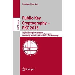 Public-Key Cryptography -- PKC 2015