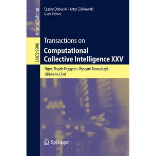 Transactions on Computational Collective Intelligence XXV