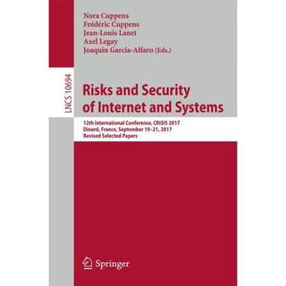 Risks and Security of Internet and Systems