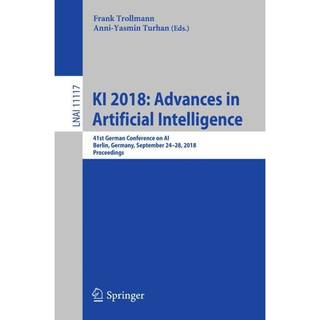 KI 2018: Advances in Artificial Intelligence