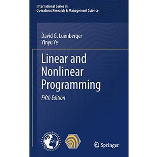 Linear and Nonlinear Programming