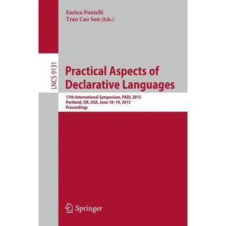 Practical Aspects of Declarative Languages