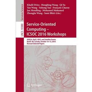 Service-Oriented Computing – ICSOC 2016 Workshops