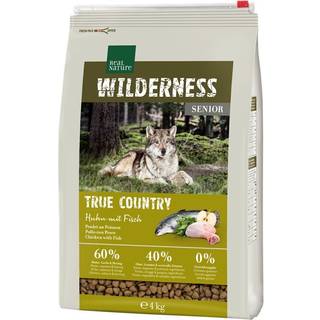 REAL NATURE Senior Wilderness True Country kylling, laks & sild 4 kg