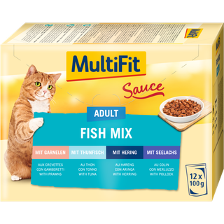 Adult Sauce, menuboks fisk mix 12x100 g