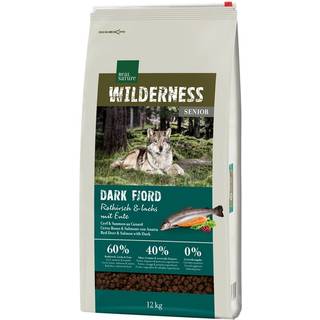 REAL NATURE Senior Wilderness Dark Fjord kronhjort og laks 12 kg