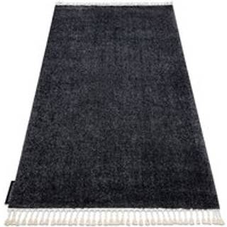 Tæppe BERBER 9000 grå kvaster berberi Marokkansk shaggy 80x150 cm
