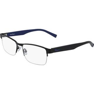 Ferragamo Mand SF2186 002 Optiske stel Metal Sort Firkantet