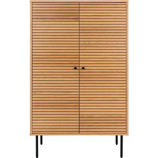 Kyoto, vitrineskab med sorte metalben