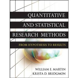 Quantitative and Statistical Research Methods