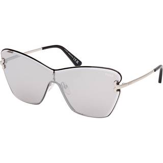 Emilio Pucci Kvinde EP0218 16C Solbriller Metal Palladium Grå Sommerfugl Normal Spejl