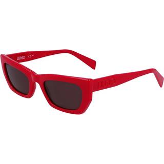 Liu Jo Kvinde LJ790S 600 Solbriller Bio-injekt Rød Brun Cat Eye Normal