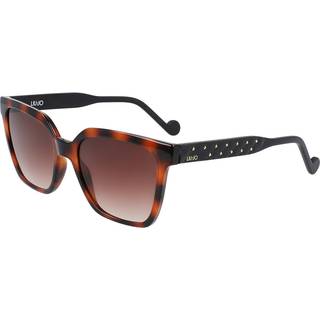 Liu Jo Kvinde LJ742S 215 Solbriller Acetat Havana Brun Firkantet Skygge
