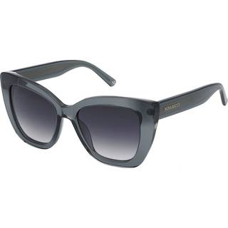 Nina Ricci Kvinde SNR376 819 Solbriller Acetat Grå Røg Firkantet Normal Skygge