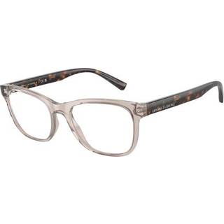 Armani Exchange AX3057F Asian Fit 8271 52 Briller Kvinder Brun - Transparent Beige Brown - 52mm