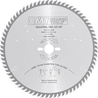 CMT Klinge 300x3,2x30 Z72 KW - 285.072.12M