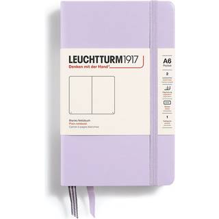 Notizbuch Pocket blanko Hardcover A6 - Lilac