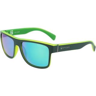 Spyder SP6014 Polarized 301 56 Solbriller Mænd Grøn - Olive Green On Citron Yellow - 56mm