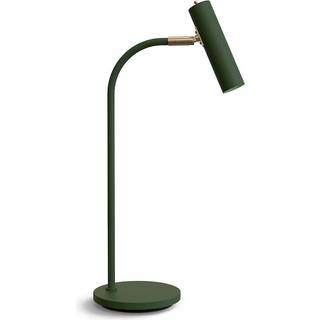 Slender Bordlampe Flaskegrøn/Messing - Belid
