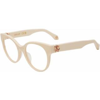 Roberto Cavalli Kvinde VRC027M 09X7 Optiske stel Acetat Hvid Rund