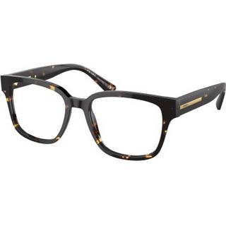 Prada PR A09VF Asian Fit 16O1O1 55 Briller Mænd Tortoiseshell - Black Yellow Tortoise - 55mm