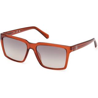 Guess GU00084 50G 58 Solbriller Mænd Brun - Transparent Dark Brown - 58mm