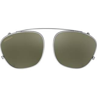 Serengeti Serengeti Clip On Only Polarized SS603006 Standard Solbriller Mænd Gunmetal - Shiny Gunmetal - Standard