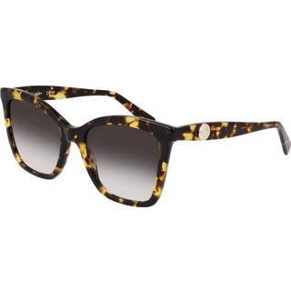 LONGCHAMP Kvinde LO742S 255 Solbriller Acetat Havana Brun Cat Eye Normal Normal