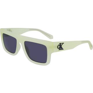 Calvin Klein Unisex CKJ23642S 745 Solbriller Bio-injekt Grøn Kalk Grå Firkantet Normal Normal