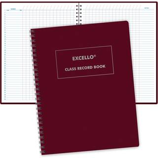 Elan Publishing Company Class Record Book Ustruktureret ... S?t den op til at registrere karakterer p? din m?de! 40 studerendes navne (excello)