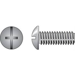 Hillman Fastener 111729 1 1 1 8-32 x 1-1/2-tommer Truss Combo Head Machine Screw 100-pack