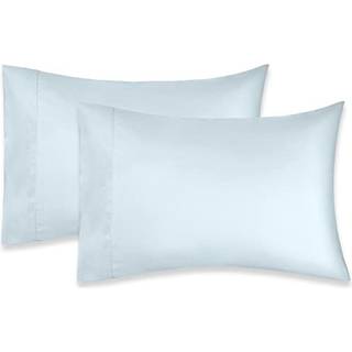 Californiens design den 1000 tr?dantal bl?d og glat 100% bomuldssateen v?vet hotelkvalitetss?t med 2 klassiske stil bl? pudebetr?k Standardst?rre