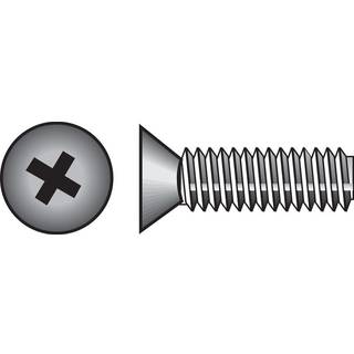 1/4-20x1 P FH Mach-skrue