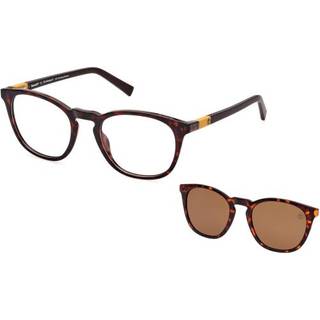 Timberland TB1766 with Clip-On 052 51 Briller Mænd Tortoiseshell - Dark Tortoise - 51mm