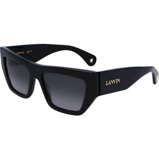 Lanvin LNV652S 001 55 Solbriller Kvinder Black - Black - 55mm